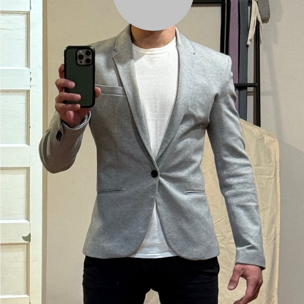 Zara Man Small Cotton Blazer